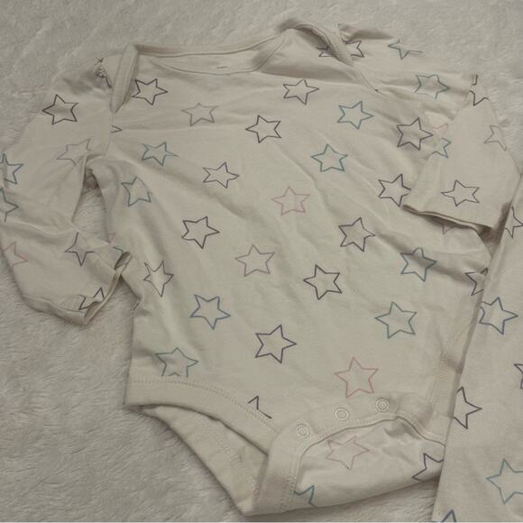Baby Gap Star Print Outfit sz 6-12 m Matching Set Two Piece Baby Girl Outfit - Picture 3 of 5